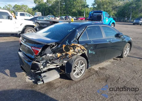 2015 Toyota Camry Se из США, поврежденный, VIN 4T1BF1FK0FU497246